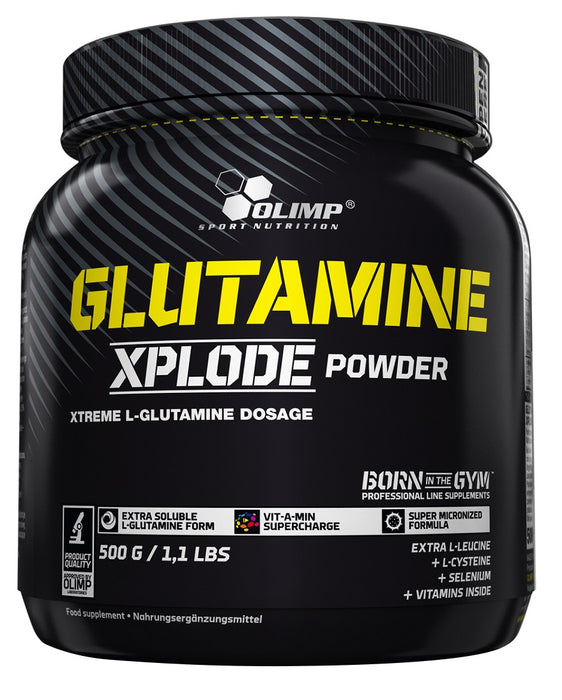 Olimp Nutrition Glutamine Xplode, Lemon - 500 grams - Default Title - L-Glutamine, Glutamine at MySupplementShop by Olimp Nutrition