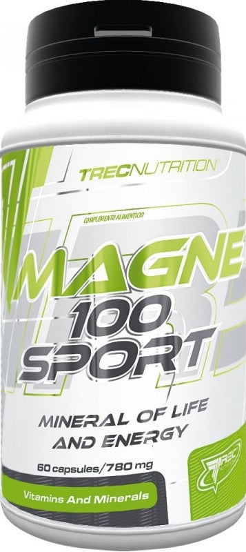 Trec Nutrition MAGNE-100 Sport - 60 caps - Default Title - Vitamins & Minerals at MySupplementShop by Trec Nutrition