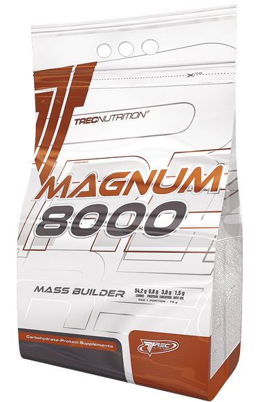 Trec Nutrition Magnum 8000, Banana - 5450 grams - Default Title - Weight Gainers & Carbs at MySupplementShop by Trec Nutrition