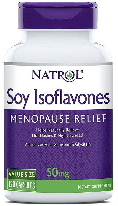 Natrol Soy Isoflavones, 50mg - 120 caps - Supplements for Women at MySupplementShop by Natrol