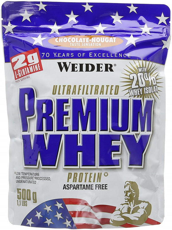 Weider Premium Whey, Chocolate Nougat - 500 grams - Default Title - Protein at MySupplementShop by Weider