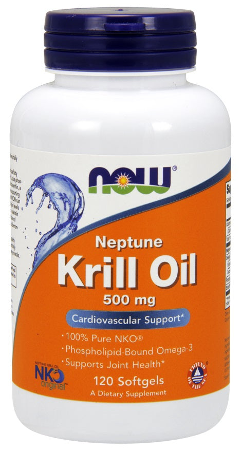 NOW Foods Neptune Krill Oil, 500mg - 120 softgels - Joint Support at MySupplementShop by NOW Foods