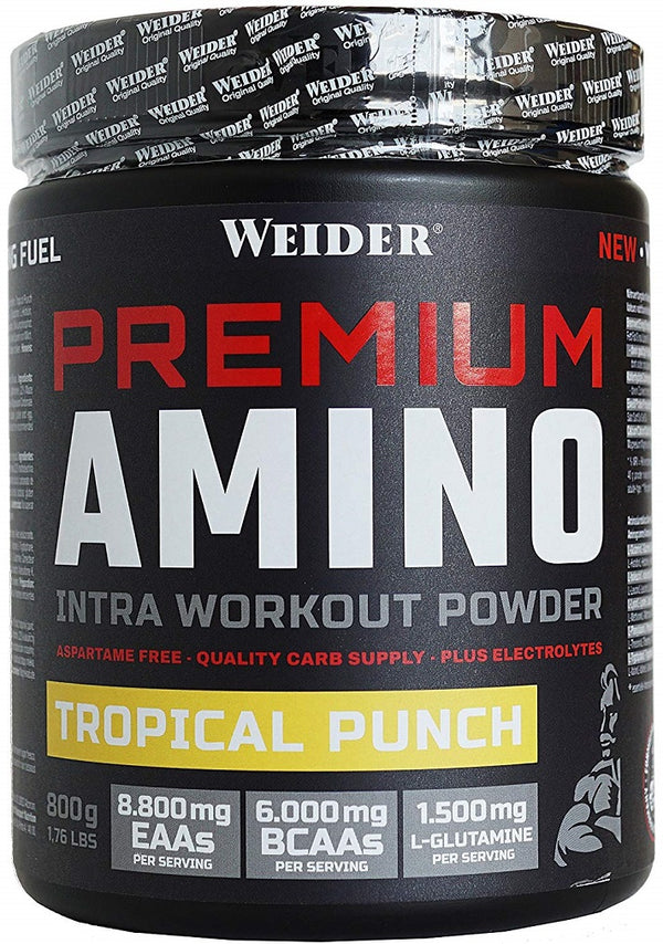 Weider Premium Amino, Tropical Punch - 800 grams - Amino Acids and BCAAs at MySupplementShop by Weider