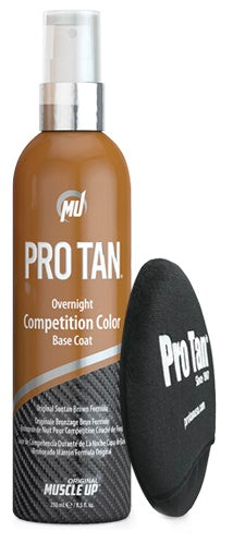 Pro Tan Overnight Competition Color Base Coat, (Spray With Applicator) - 250ml - Accessories at MySupplementShop by Pro Tan