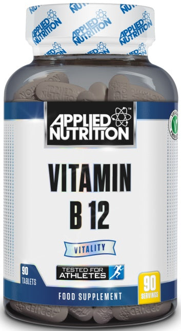 Applied Nutrition Vitamin B12 - 90 tabs - Vitamins & Minerals at MySupplementShop by Applied Nutrition