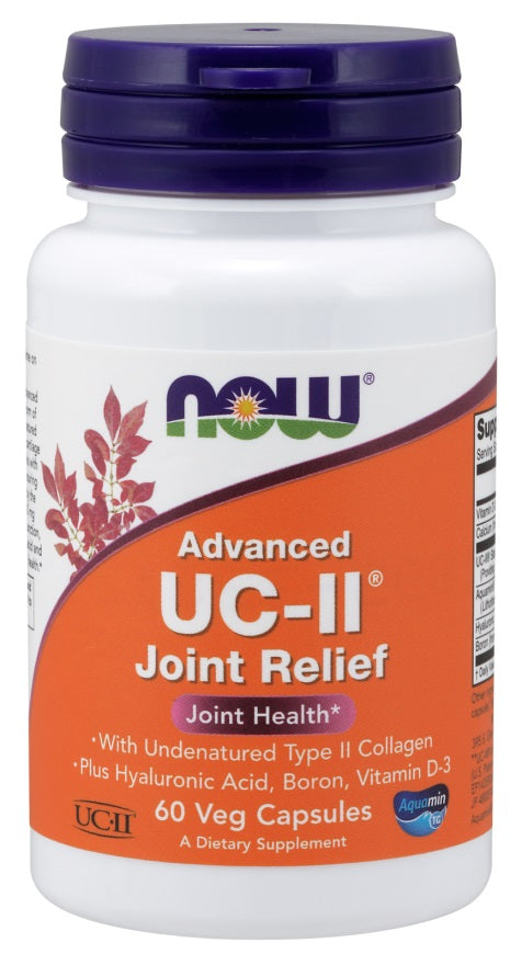 NOW Foods UC-II Advanced Joint Relief - 60 vcaps - Joint Support at MySupplementShop by NOW Foods