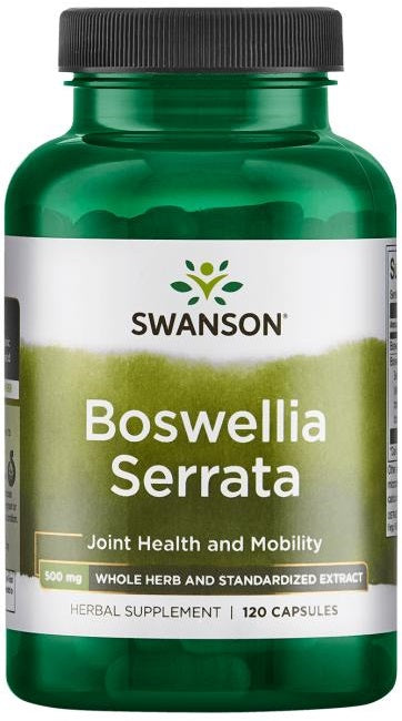 Swanson Boswellia Serrata, 500mg - 120 caps - Joint Support at MySupplementShop by Swanson