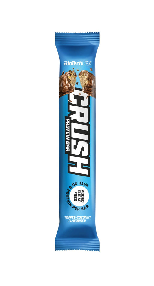 BioTechUSA Crush Bar, Toffe Coconut - 12 x 64g - Blocks & Bars at MySupplementShop by BioTechUSA