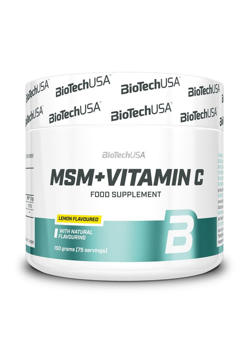 BioTechUSA MSM + Vitamin C, Lemon - 150g - Joint Support at MySupplementShop by BioTechUSA