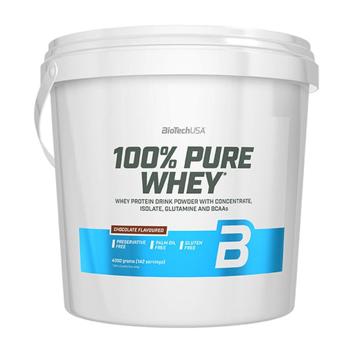 BioTechUSA 100% Pure Whey, Bourbon Vanilla - 4000 grams - Default Title - Protein at MySupplementShop by BioTechUSA