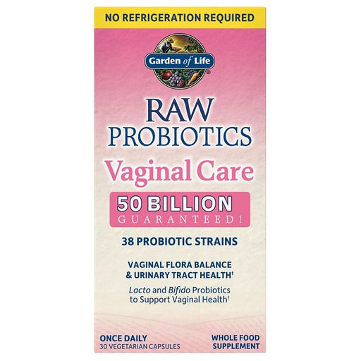 Garden of Life Raw Probiotics Vaginal Care 30 vcaps - Bacterial Cultures at MySupplementShop by Garden of Life