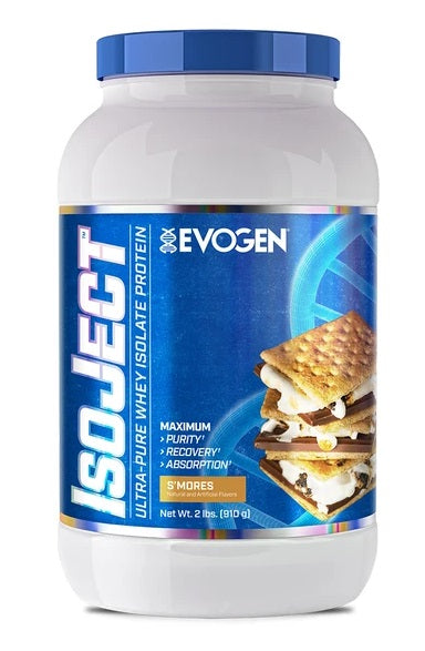 Evogen IsoJect, S'Mores - 910 grams - Default Title - Protein at MySupplementShop by Evogen