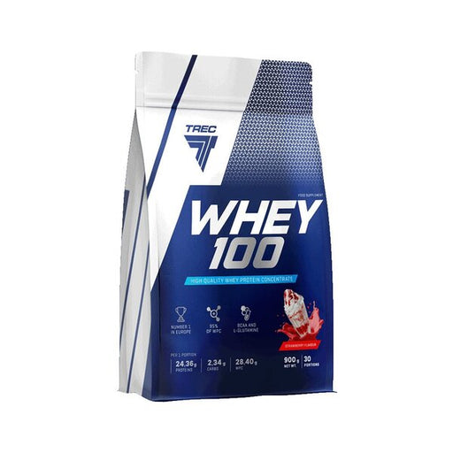 Trec Nutrition Whey 100, Chocolate - 900 grams - Protein at MySupplementShop by Trec Nutrition