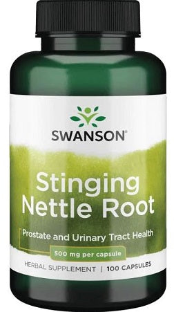 Swanson Stinging Nettle Root, 500mg - 100 caps - Health and Wellbeing at MySupplementShop by Swanson