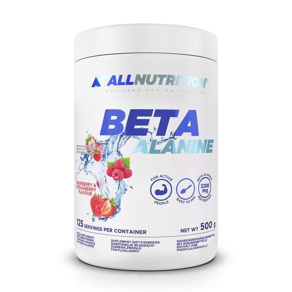 Allnutrition Beta Alanine, Raspberry Strawberry - 500g - Combination Multivitamins & Minerals at MySupplementShop by Allnutrition