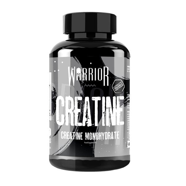 Warrior Creatine Monohydrate 1000mg 60 tablets - Default Title - Creatine Tablets at MySupplementShop by Warrior Supplements