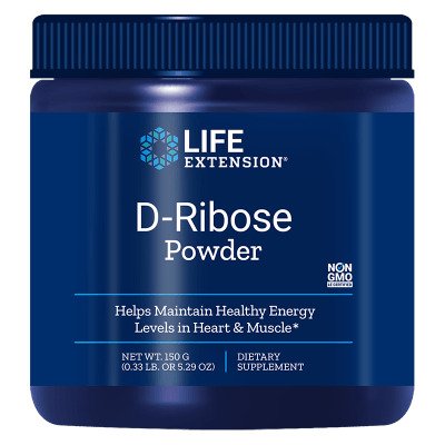 Life Extension D-Ribose Powder - 150g - Special Formula at MySupplementShop by Life Extension