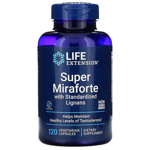 Life Extension Super Miraforte with Standardized Lignans - 120 vcaps - Health and Wellbeing at MySupplementShop by Life Extension