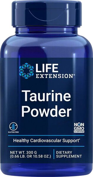 Life Extension Taurine Powder - 300g - Amino Acids and BCAAs at MySupplementShop by Life Extension