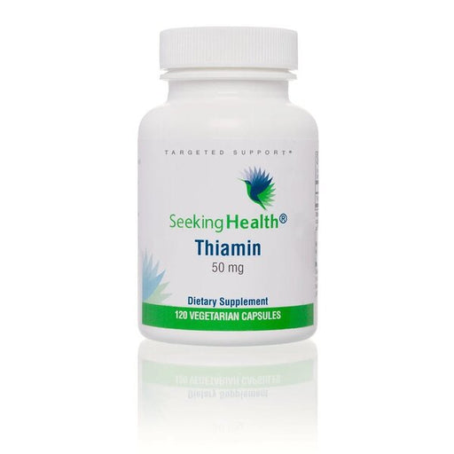 Seeking Health Thiamin, 50mg - 120 vcaps | High-Quality Combination Multivitamins & Minerals | MySupplementShop.co.uk