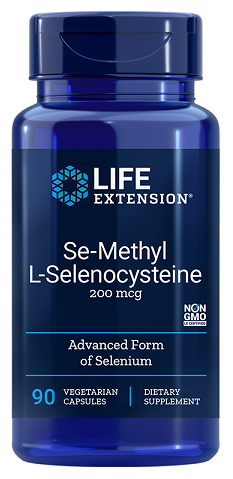 Life Extension Se-Methyl L-Selenocysteine, 200mcg - 90 vcaps - Vitamins & Minerals at MySupplementShop by Life Extension