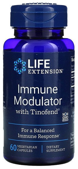 Life Extension Immune Modulator with Tinofend - 60 vcaps - Health and Wellbeing at MySupplementShop by Life Extension