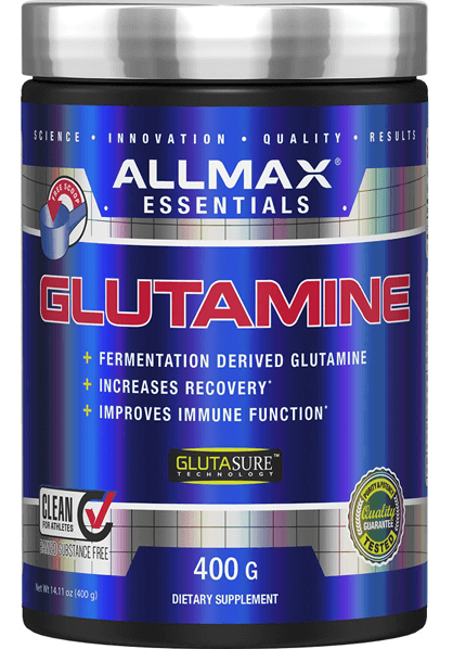 AllMax Nutrition Glutamine - 400 grams - Default Title - L-Glutamine, Glutamine at MySupplementShop by AllMax Nutrition