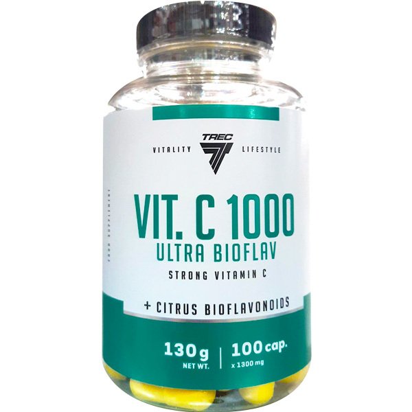 Trec Nutrition Vit. C 1000 Ultra Bioflav - 100 caps - Sports Supplements at MySupplementShop by Trec Nutrition