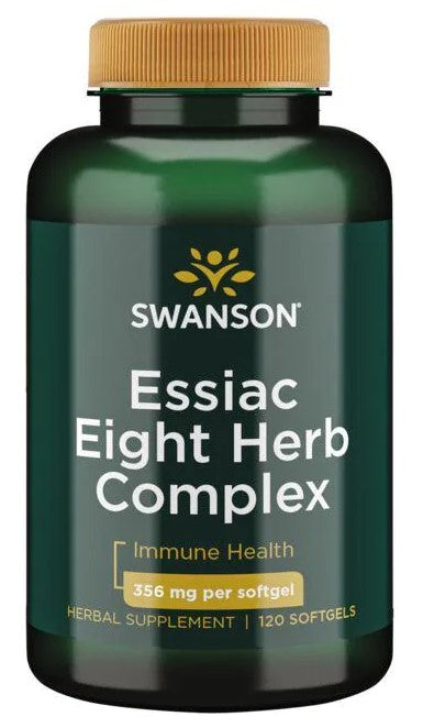 Swanson Essiac Eight Herb Complex, 356mg - 120 softgels - Health and Wellbeing at MySupplementShop by Swanson