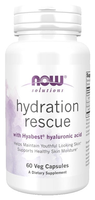 NOW Foods Hydration Rescue - 60 vcaps - Health and Wellbeing at MySupplementShop by NOW Foods