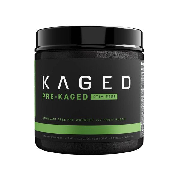 Kaged Muscle Pre-Kaged Stim-Free, Fruit Punch - 596 grams - Default Title - Pre & Post Workout at MySupplementShop by Kaged Muscle