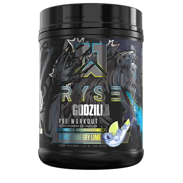 RYSE Godzilla Pre Workout 792g Monsterberry Lime - Default Title - Pre & Post Workout at MySupplementShop by RYSE