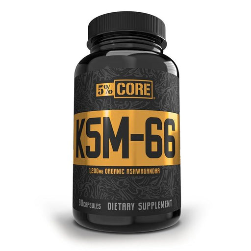 5% Nutrition KSM-66 - Core Series - 90 caps - Default Title - Natural Testosterone Support at MySupplementShop by 5% Nutrition