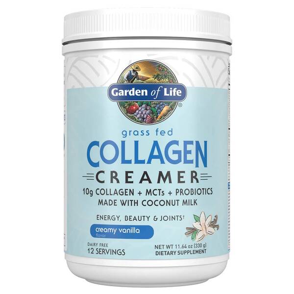 Garden of Life Grass Fed Collagen Creamer, Creamy Vanilla - 330g - Joint Support at MySupplementShop by Garden of Life