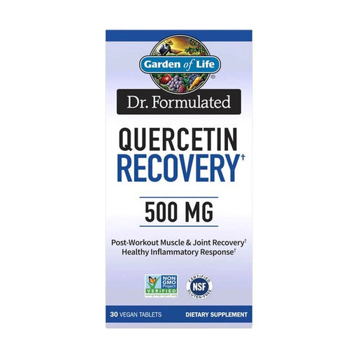 Garden of Life Dr. Formulated Quercetin Recovery, 500mg - 30 vegan tabs - Joint Support at MySupplementShop by Garden of Life