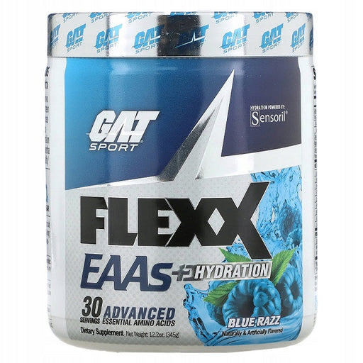 GAT Flexx EAAs + Hydration, Blue Razz - 345 grams - Default Title - Amino Acids and BCAAs at MySupplementShop by GAT