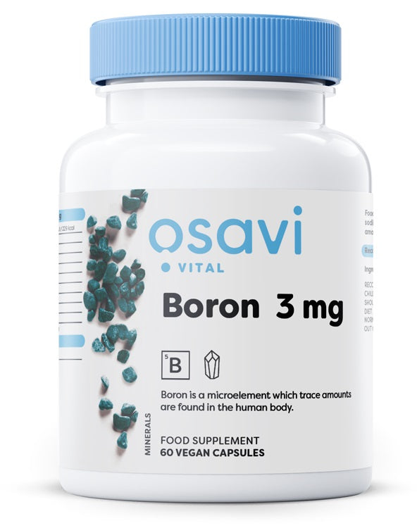 Osavi Boron, 3mg - 60 vegan caps - Combination Multivitamins & Minerals at MySupplementShop by Osavi