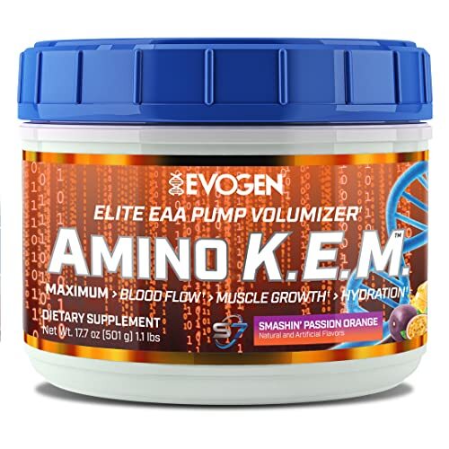 Evogen Amino K.E.M. EAA, Smashin' Passion Orange - 501 grams - Default Title - Amino Acids and BCAAs at MySupplementShop by Evogen