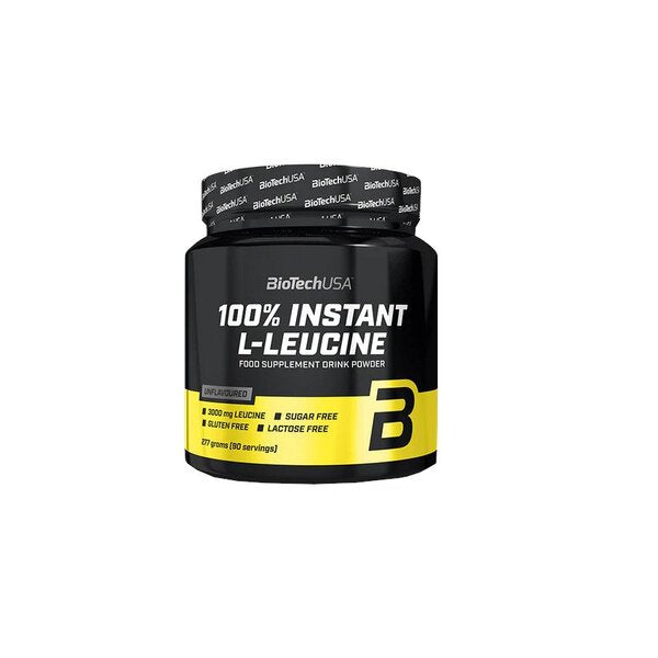 BioTechUSA 100% Instant L-Leucine - 277 grams - Amino Acids and BCAAs at MySupplementShop by BioTechUSA