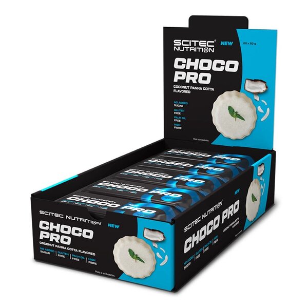 SciTec Choco Pro Bar - 20 x 50g - Protein Bars at MySupplementShop by SciTec