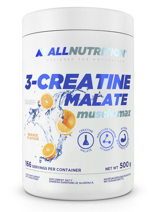 Allnutrition 3-Creatine Malate, Orange 500g - Creatine Powder at MySupplementShop by Allnutrition