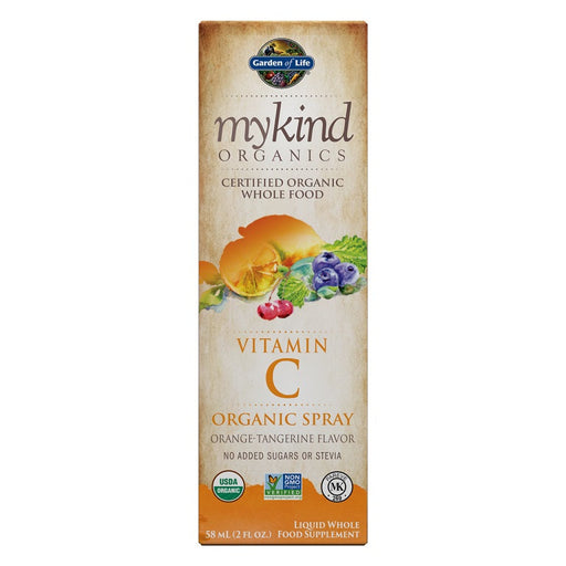 Garden of Life Mykind Organics Vitamin C Organic Spray, Orange-Tangerine - 58 ml. - Vitamins & Minerals at MySupplementShop by Garden of Life