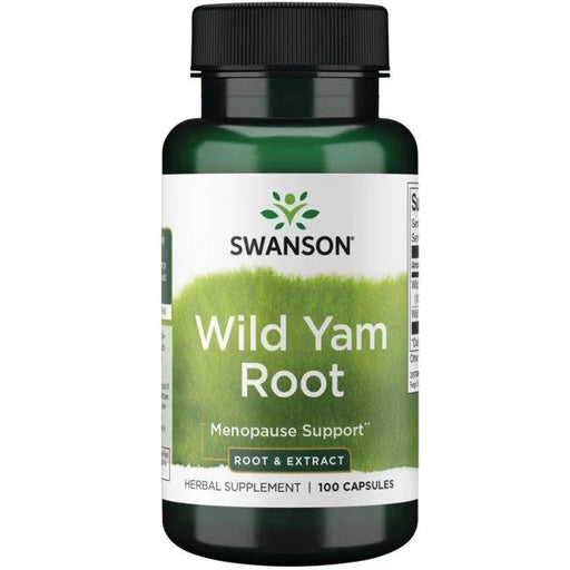 Swanson Wild Yam Root - 100 caps - Health and Wellbeing at MySupplementShop by Swanson