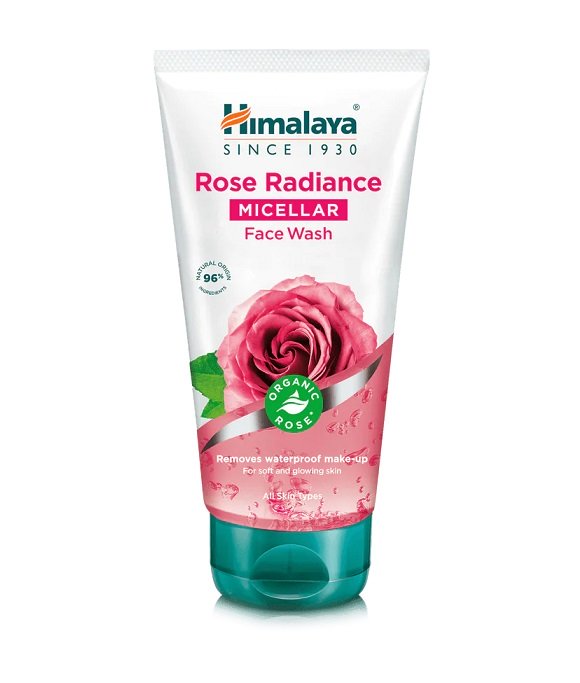 Himalaya Organic Rose Radiance Micellar Face Wash - 150 ml. - Default Title - Skincare at MySupplementShop by Himalaya