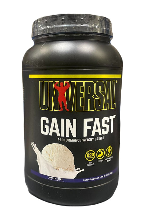 Universal Nutrition Gain Fast, Vanilla - 2260 grams - Default Title - Weight Gainers & Carbs at MySupplementShop by Universal Nutrition