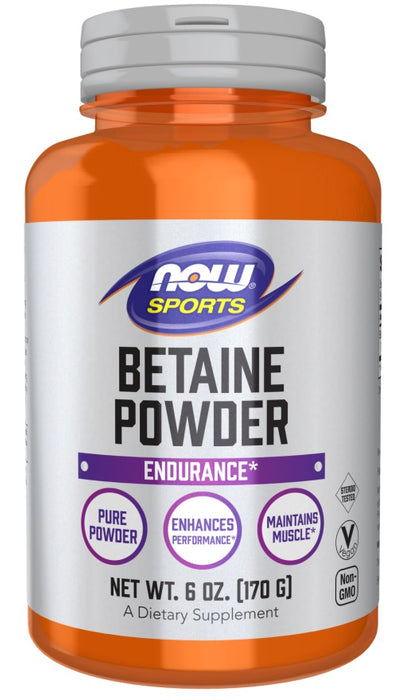 NOW Foods Betaine Powder  170g - Amino Acids and BCAAs at MySupplementShop by NOW Foods