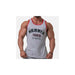 Nebbia Old-School Muscle Tank Top 193 Light Grey - Medium - Muscle Tank Top at MySupplementShop by Nebbia