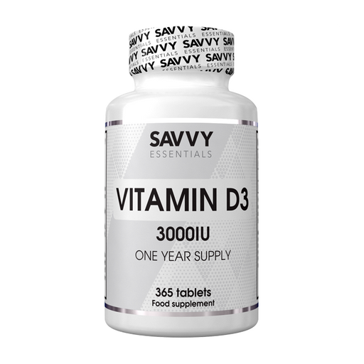 MySupplementShop Vitamin D Supplement Savvy Essentials Vitamin D3 3000iu by Nxt Nutrition