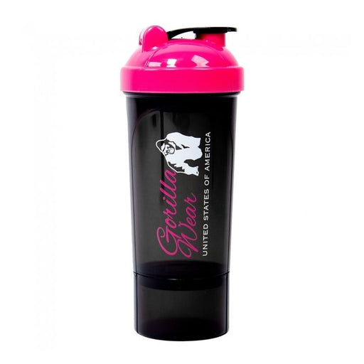 MySupplementShop Shaker Gorilla Wear Shaker Compact - Black/Pink by Gorilla Wear