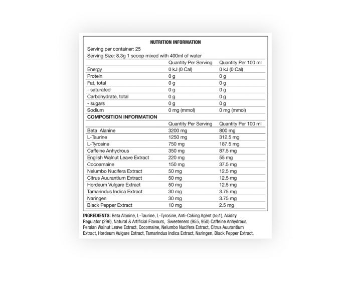 Chaos Crew Stim Head Pre Workout 208g - Pre Workout at MySupplementShop by Chaos Crew